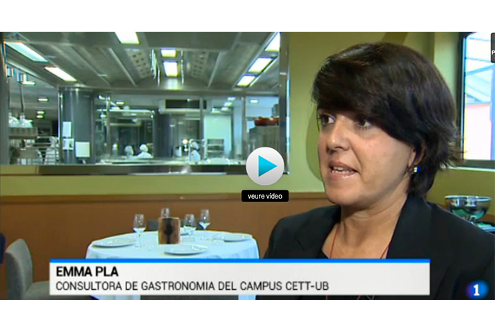 Fotografia de: L'Emma Pla parla de fenòmen Foodie a TVE de Catalunya | CETT